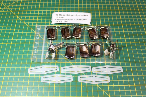 Hosenträgerclips 5 - 10,