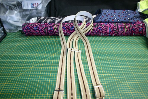 Hosenträger type beige mit - hosenträger,
