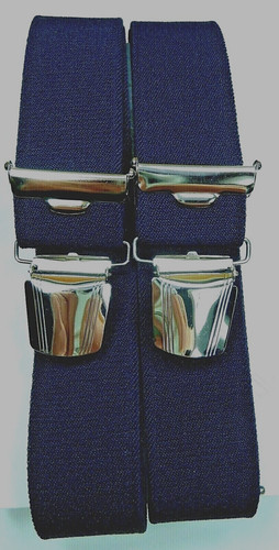 Herrenhosenträger blau - ,