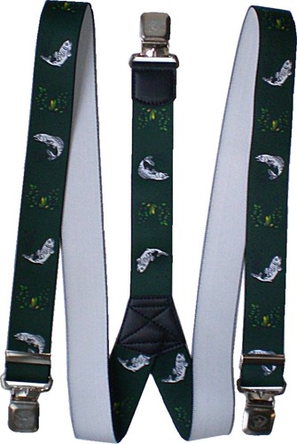 Hosenträger angler fisch - hosenträger,
