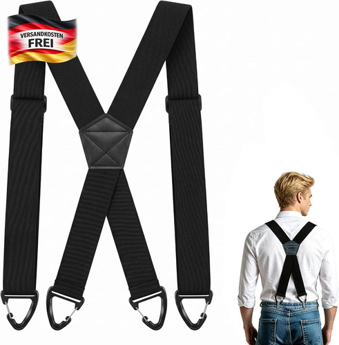 Elastische hosenträger herren - hosenträger,
